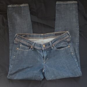 Citizens Of Humanity Women's Medium Blue Straight Leg Jeans